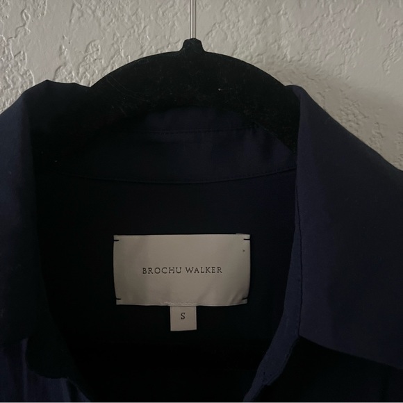 Brochu Walker The Havana Dress in Navy Blue - Picture 6 of 8